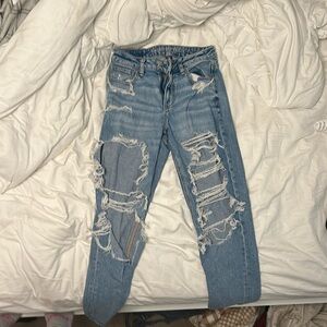 Ripped Mom jeans